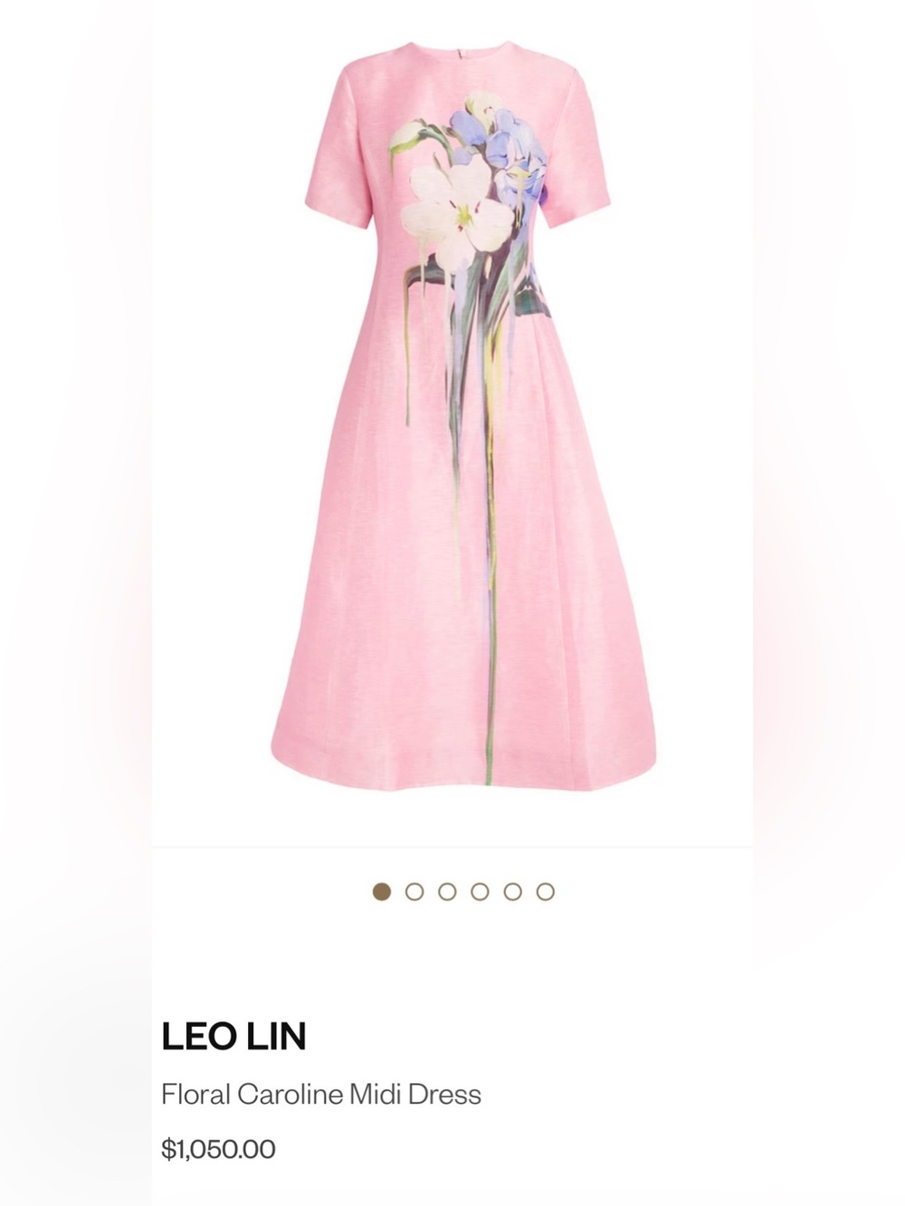 Leo Lin floral Caroline dress